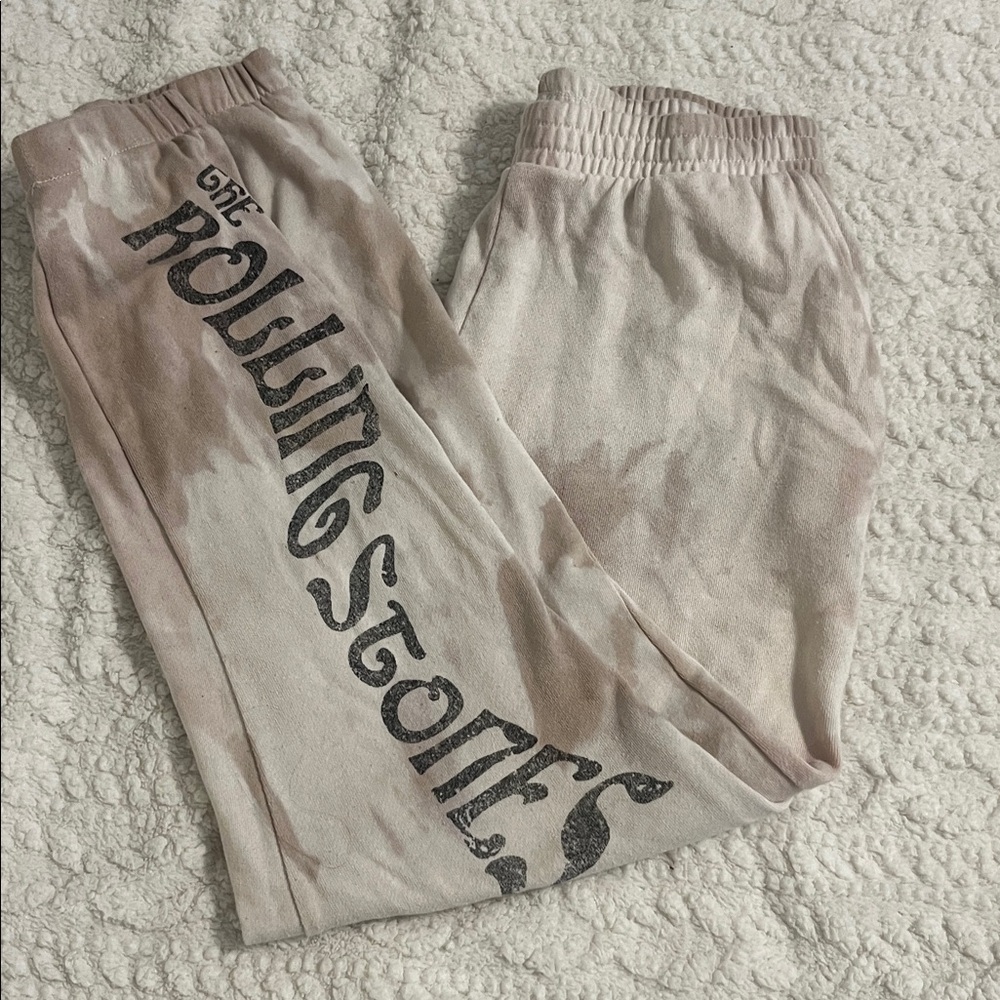 The Rolling Stones Kids Tie-Dye Joggers